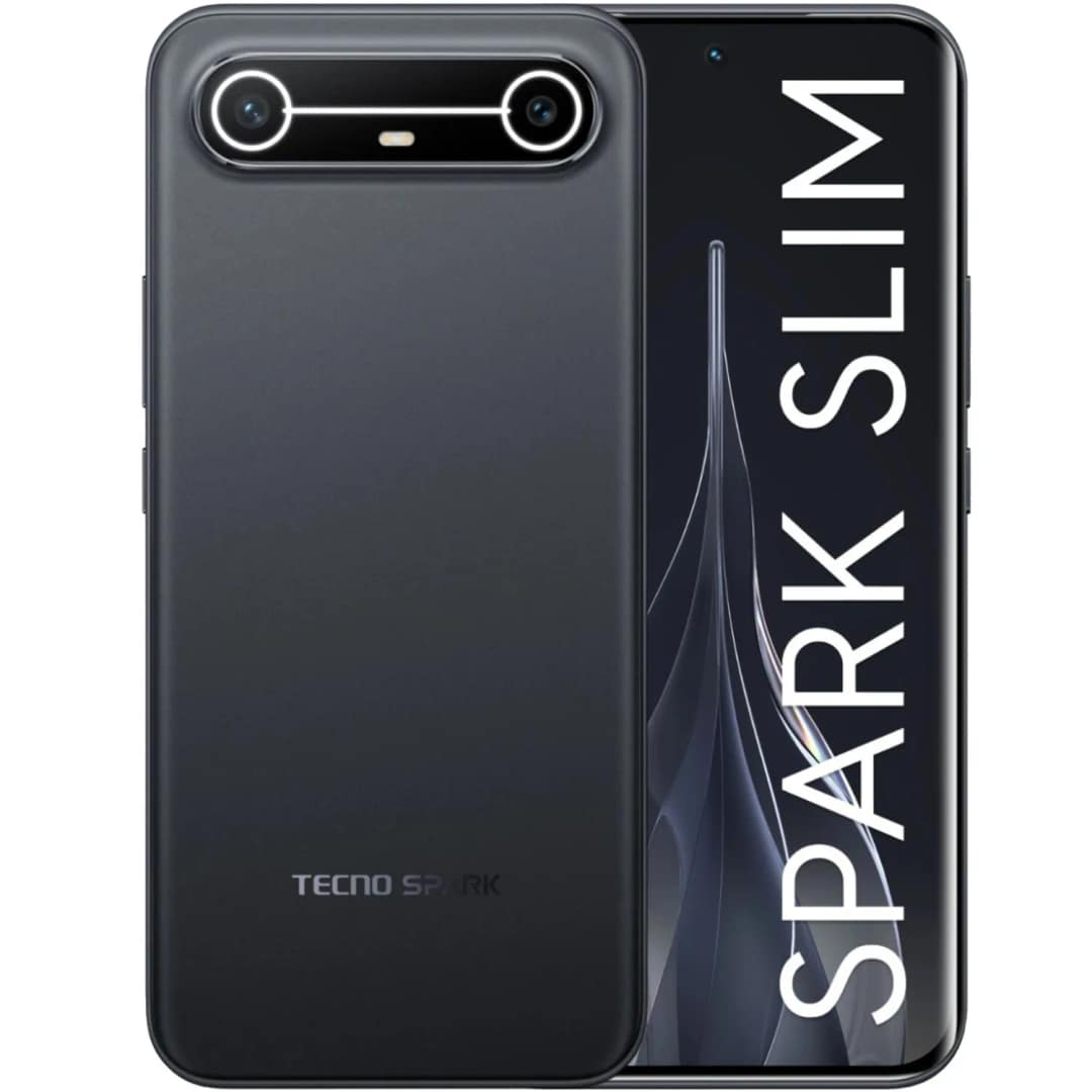 Смартфон Tecno Spark Slim 8, Cool Black — фото 4
