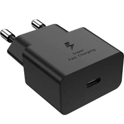 Сетевое зарядное устройство Deppa 25W USB-C Black — фото 1