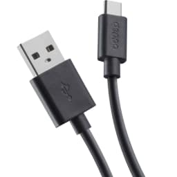 Кабель Deppa USB-A USB-C 2m Black — фото 1
