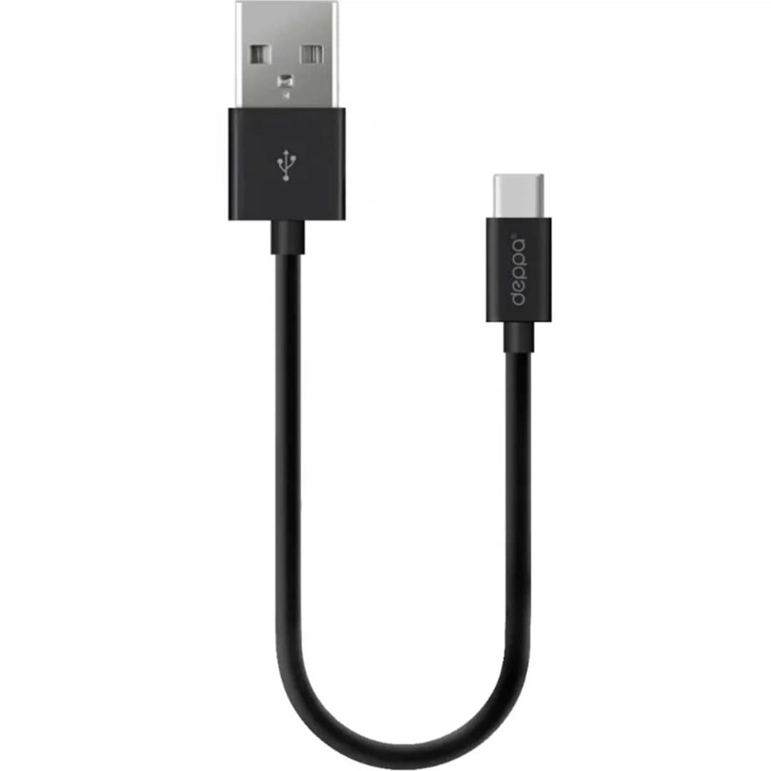Кабель Deppa USB-A USB-C 2m Black — фото 4