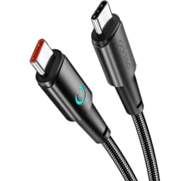 Кабель Deppa USB-C USB-C 1 5m Black — фото 2