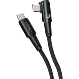 Кабель Deppa USB-C USB-C 1 5m Black — фото 1
