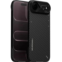 Чехол Aulumu A17 Aramid Fiber Case with MagSafe для iPhone Air Black — фото 1