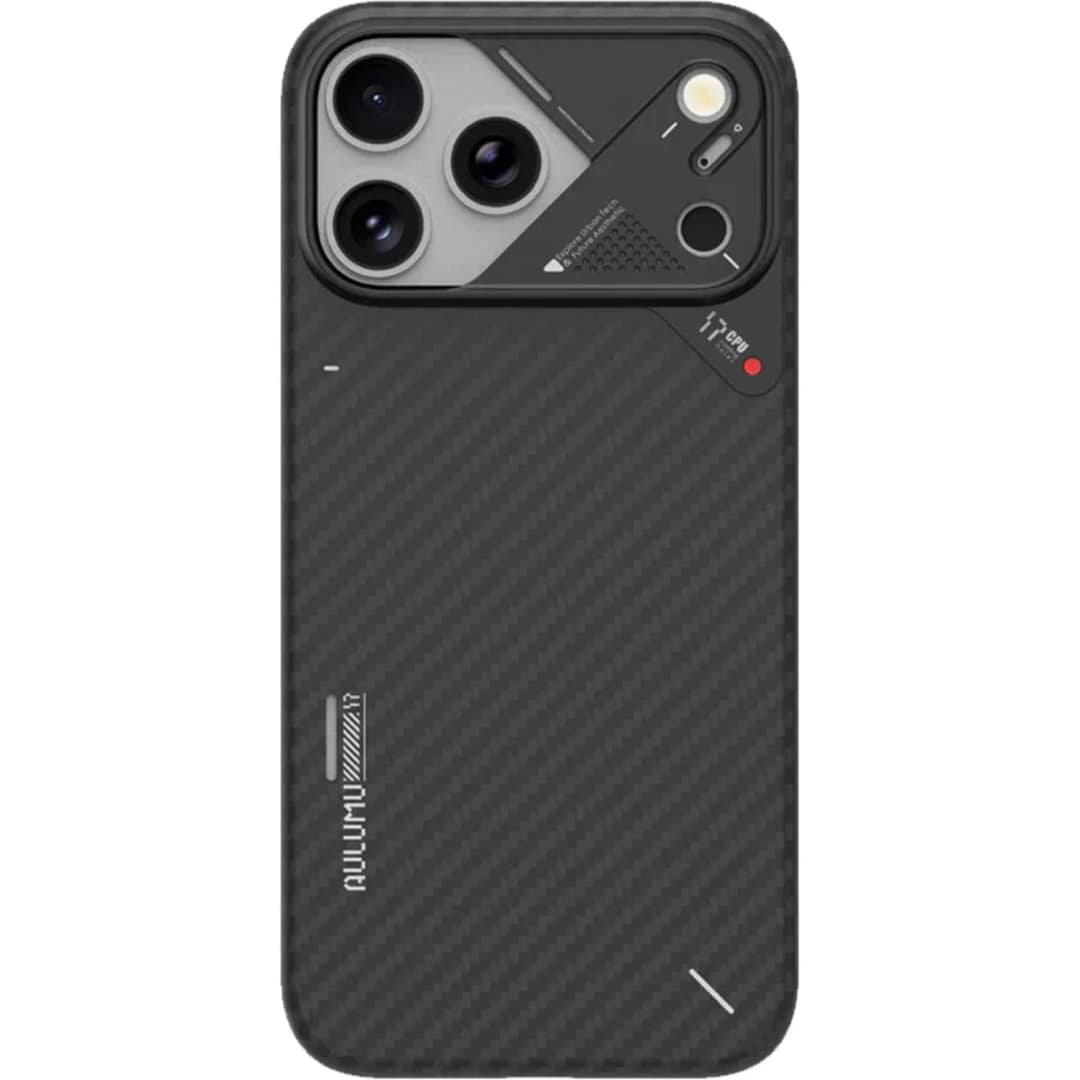 Чехол Aulumu A17 Aramid Fiber Case with MagSafe для iPhone 17 Pro Max Black — фото 3