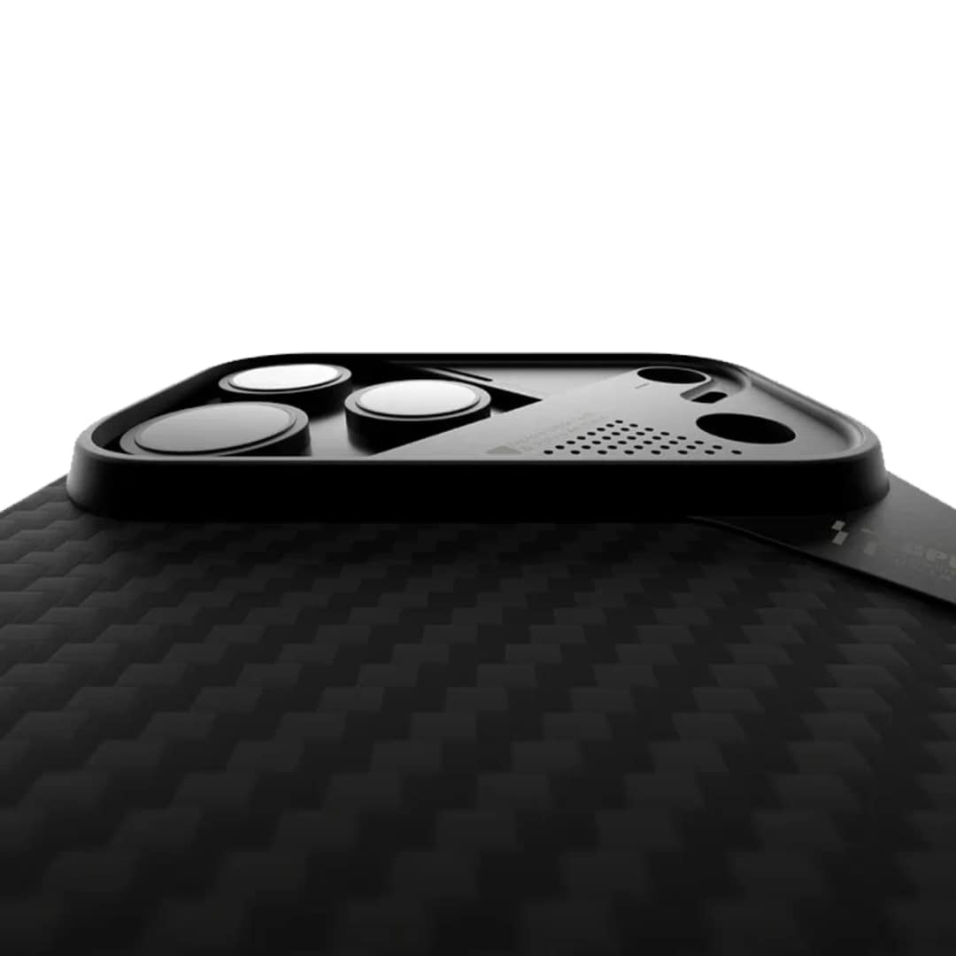 Чехол Aulumu A17 Aramid Fiber Case with MagSafe для iPhone 17 Pro Max Black — фото 8