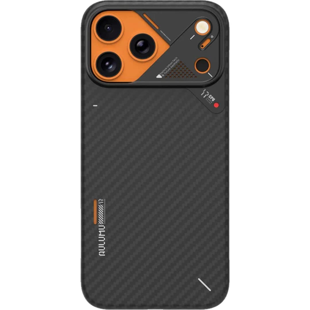 Чехол Aulumu A17 Aramid Fiber Case with MagSafe для iPhone 17 Pro Max Black — фото 9