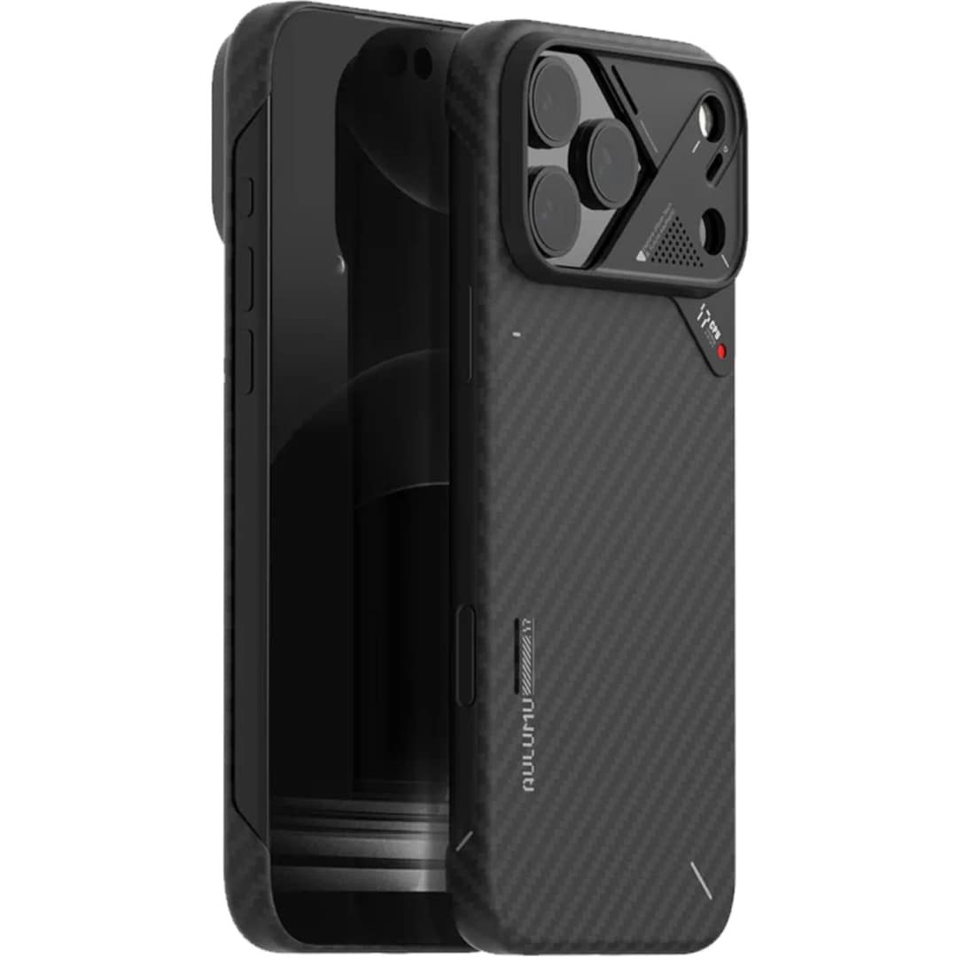 Чехол Aulumu A17 Aramid Fiber Case with MagSafe для iPhone 17 Pro Max Black — фото 10