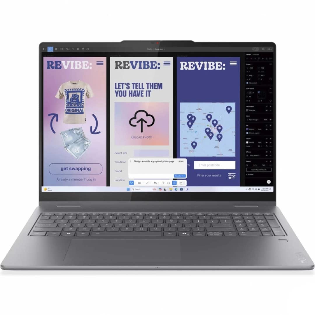 Ноутбук Lenovo Yoga 7 2-in-1 16ILL10 16 IPS i7-256V Ultra SSD Luna Grey — фото 2