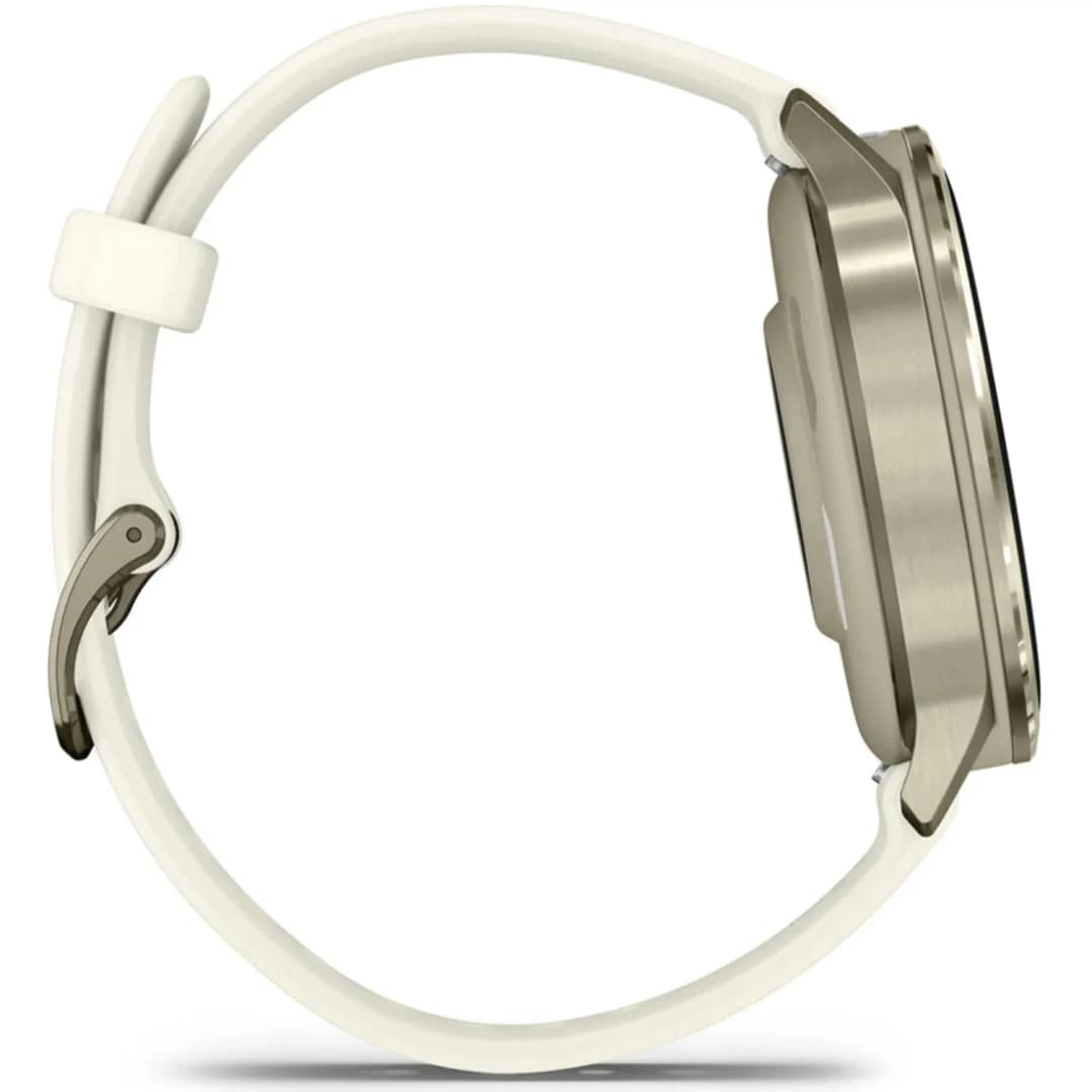 Смарт-часы Garmin Venu 4 41mm Lunar Gold Bezel With Bone Silicone Band — фото 4