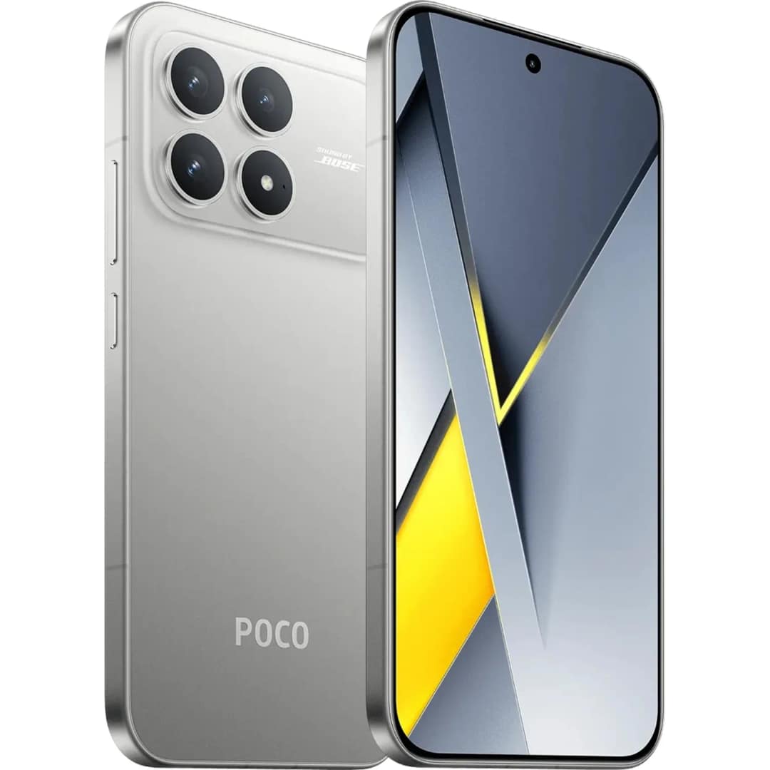 Смартфон Xiaomi Poco F8 Pro 12 Global Version, Titanium Silver — фото 2