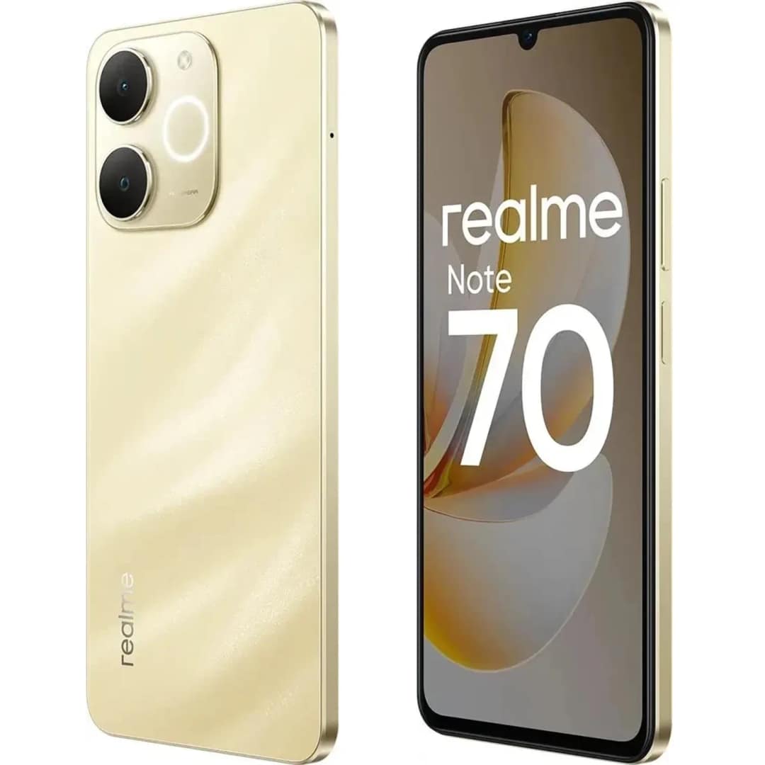 Смартфон Realme Note 70 6, Beach Gold — фото 3