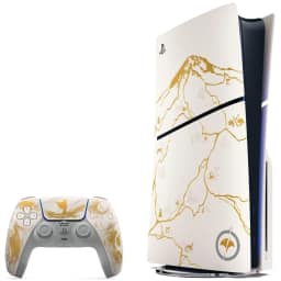 Игровая приставка Sony PlayStation 5 Slim Ghost of Yotei Gold Limited Edition — фото 1