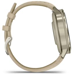 Смарт-часы Garmin Venu 4 41mm Lunar Gold with Bone Silicone Band and Light Sand Leather Band — фото 4