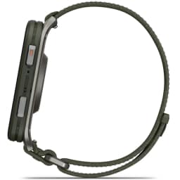 Смарт-часы Garmin Venu X1 with Titanium Caseback and ComfortFit Nylon Band, Moss — фото 2