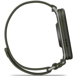 Смарт-часы Garmin Venu X1 with Titanium Caseback and ComfortFit Nylon Band, Moss — фото 5