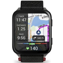 Смарт-часы Garmin Venu X1 with Slate Titanium Caseback and ComfortFit Nylon Band, Black — фото 3