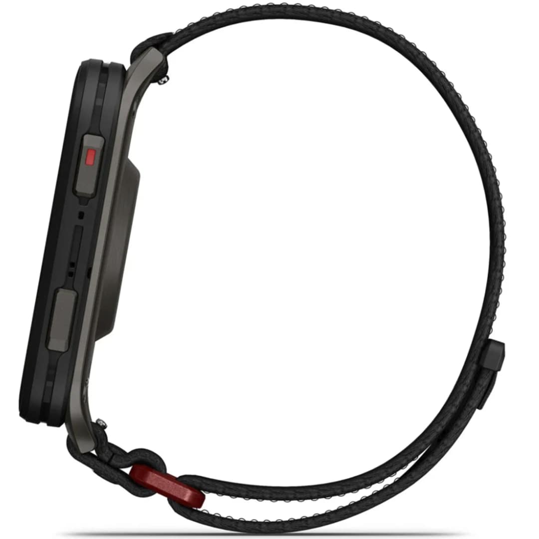 Смарт-часы Garmin Venu X1 with Slate Titanium Caseback and ComfortFit Nylon Band, Black — фото 4