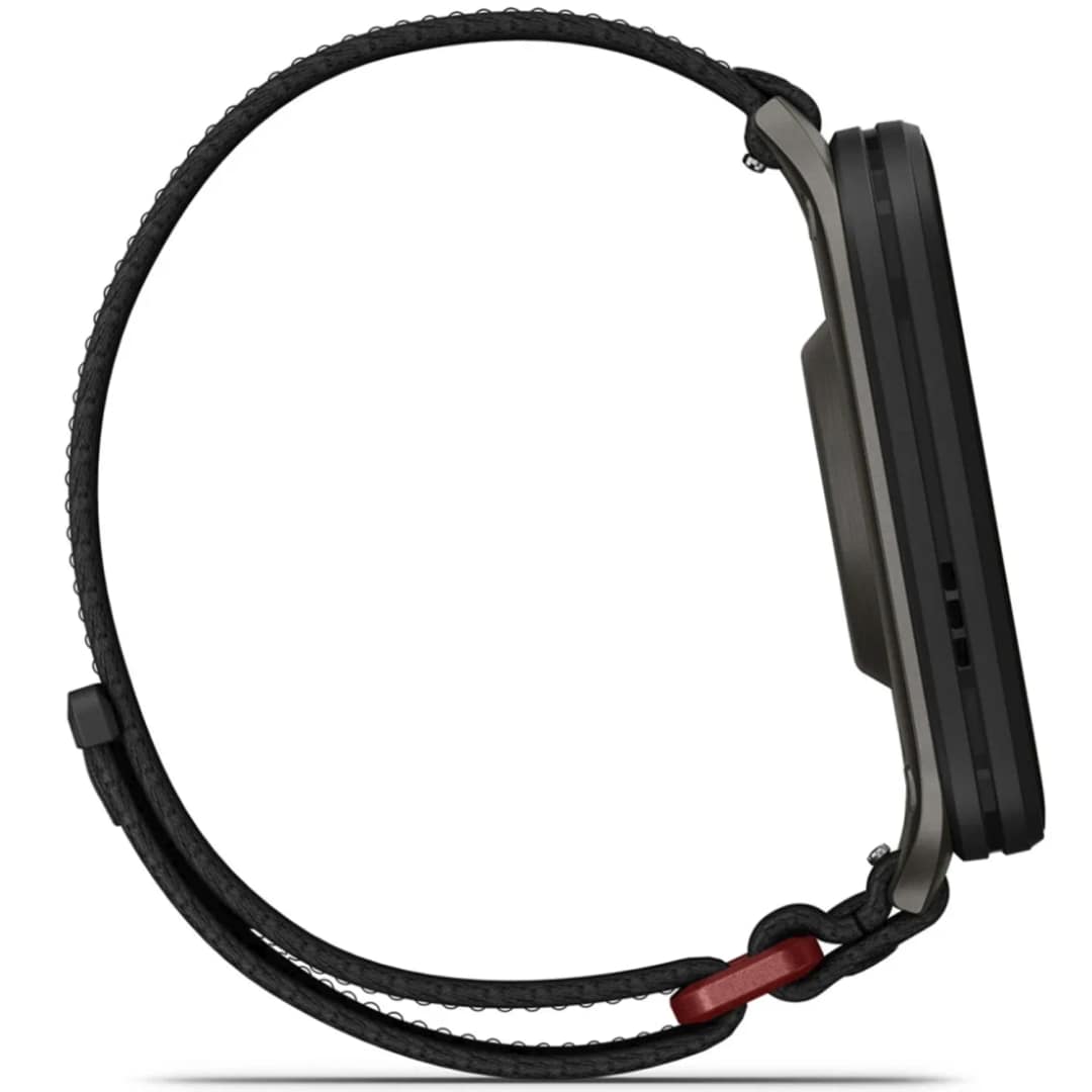 Смарт-часы Garmin Venu X1 with Slate Titanium Caseback and ComfortFit Nylon Band, Black — фото 6