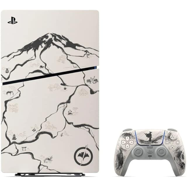 Игровая приставка Sony PlayStation 5 Slim Ghost of Yotei Black Limited Edition