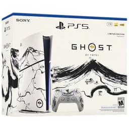 Игровая приставка Sony PlayStation 5 Slim Ghost of Yotei Black Limited Edition — фото 2
