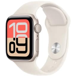 Смарт-часы Apple Watch SE 40mm Aluminum Sport Band M L, Starlight — фото 1