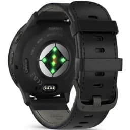 Умные часы Garmin Venu 3 45mm Slate with Leather Band — фото 4