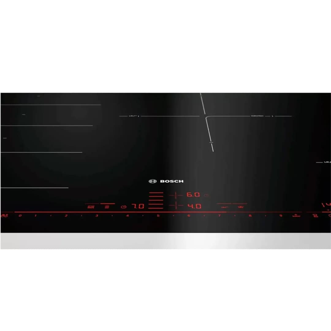 Индукционная варочная панель Bosch Serie 8 PXE801DC1E Black — фото 2