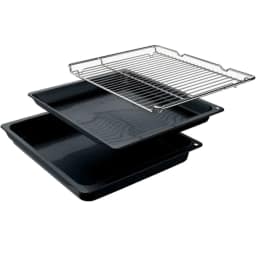 Электрический духовой шкаф Bosch Serie 4 HJA737BR0, Silver — фото 3