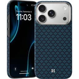 Чехол Benks ArmorGrid ArmorAir Case built with Kevlar для iPhone 17 Pro Max, Azure Blue — фото 2