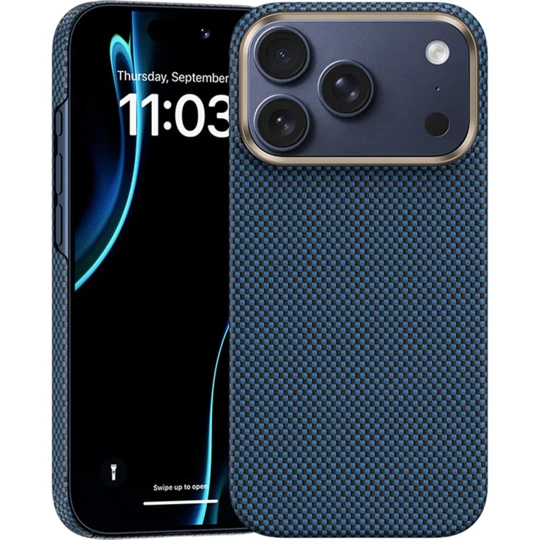 Чехол Benks ArmorTint Case built with Kevlar для iPhone 17 Pro Max, StarLight Blue — фото 3