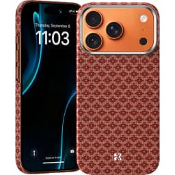 Чехол Benks ArmorGrid ArmorAir Case built with Kevlar для iPhone 17 Pro, Terra Orange — фото 2