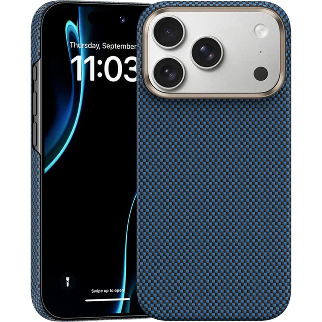 Чехол Benks ArmorTint Case built with Kevlar для iPhone 17 Pro, StarLight Blue — фото 4