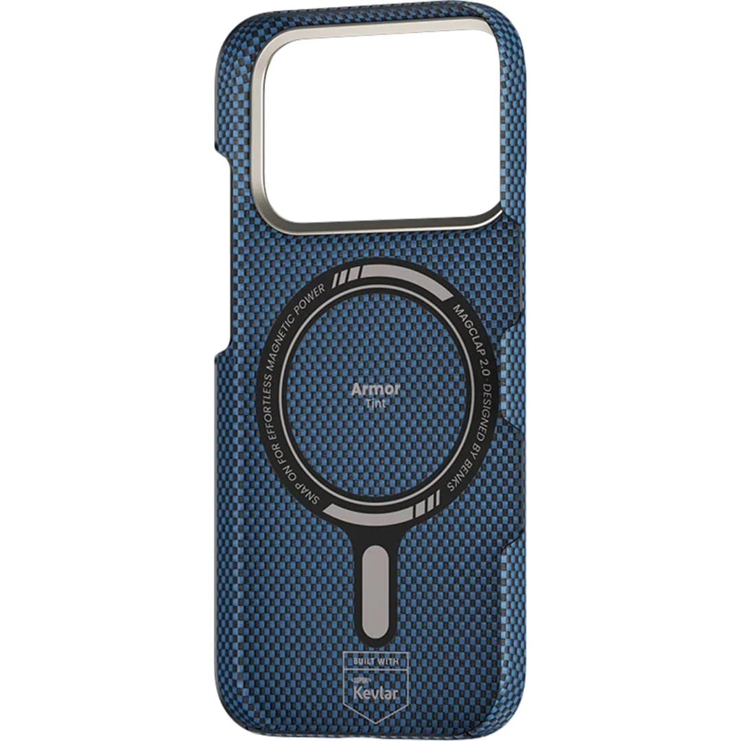 Чехол Benks ArmorTint Case built with Kevlar для iPhone 17 Pro, StarLight Blue — фото 6