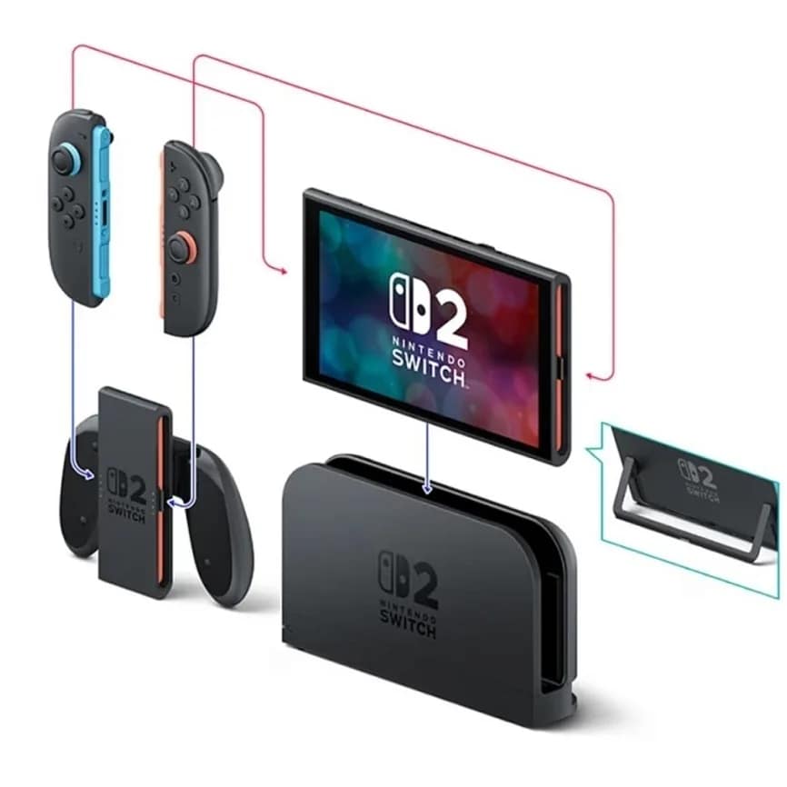 Игровая приставка Nintendo Switch 2 Black Pokemon Legends Z-A Bundle — фото 8