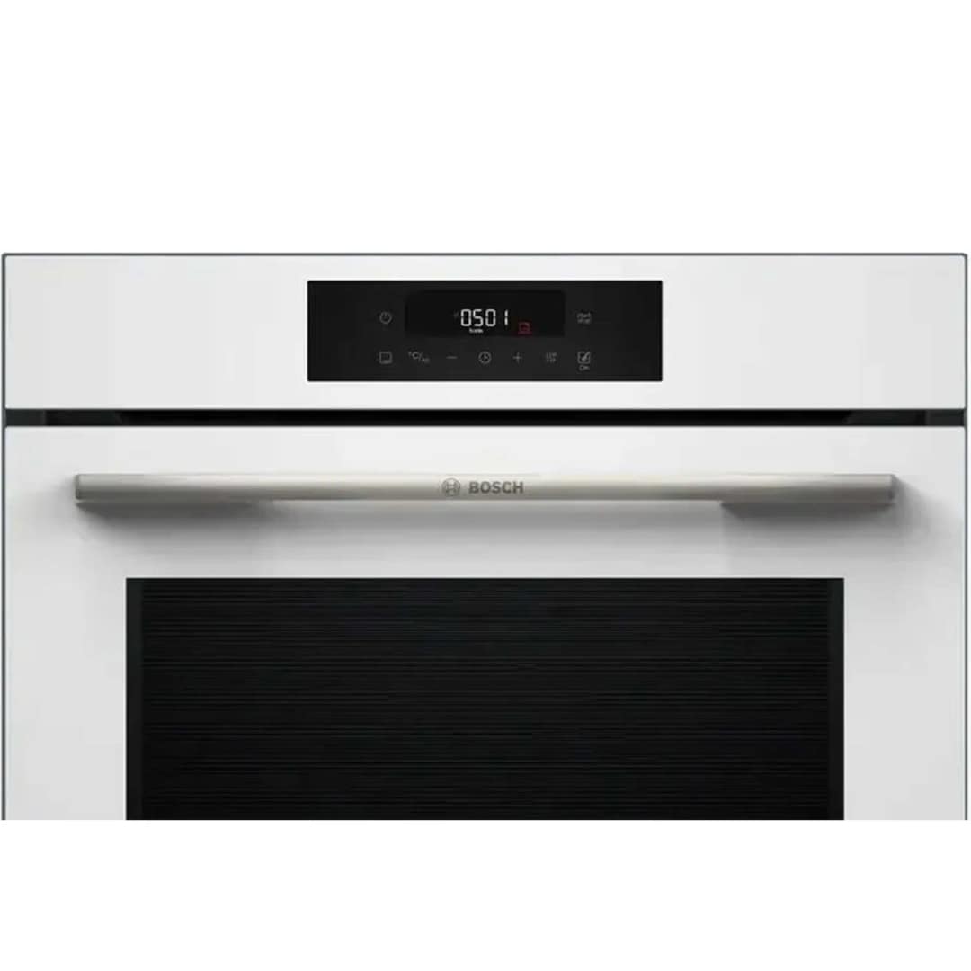 Электрический духовой шкаф Bosch Serie 6 HJG852YW0T, White — фото 2