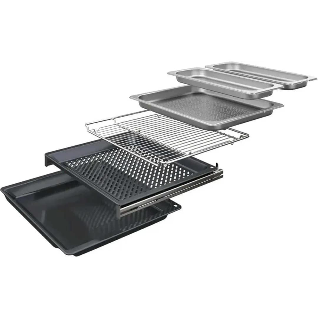 Электрический духовой шкаф Bosch Serie 8 HSG958DB1S Black — фото 5