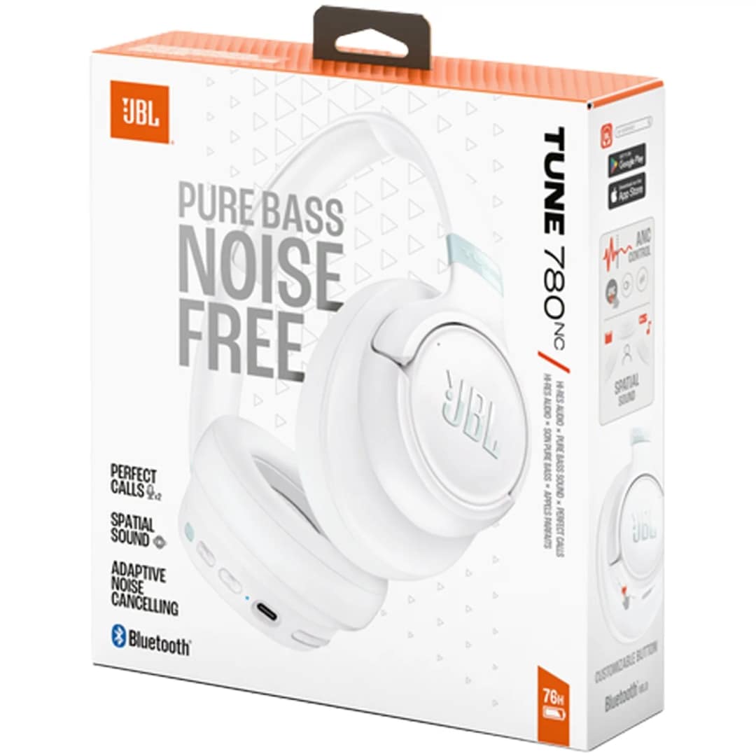 Наушники JBL Tune 780NC, White — фото 8