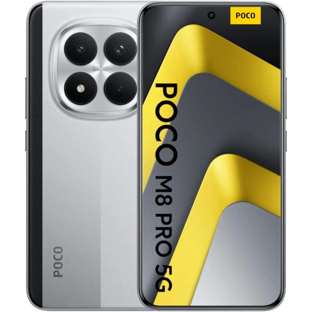Смартфон Xiaomi Poco M8 Pro 5G 8 Global Version, Silver