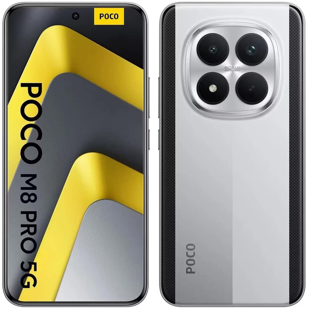 Смартфон Xiaomi Poco M8 Pro 5G 8 EAC, Silver — фото 3