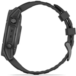 Смарт-часы Garmin Fenix E 47mm Amoled Slate Gray Steel With Black Silicone Band — фото 7