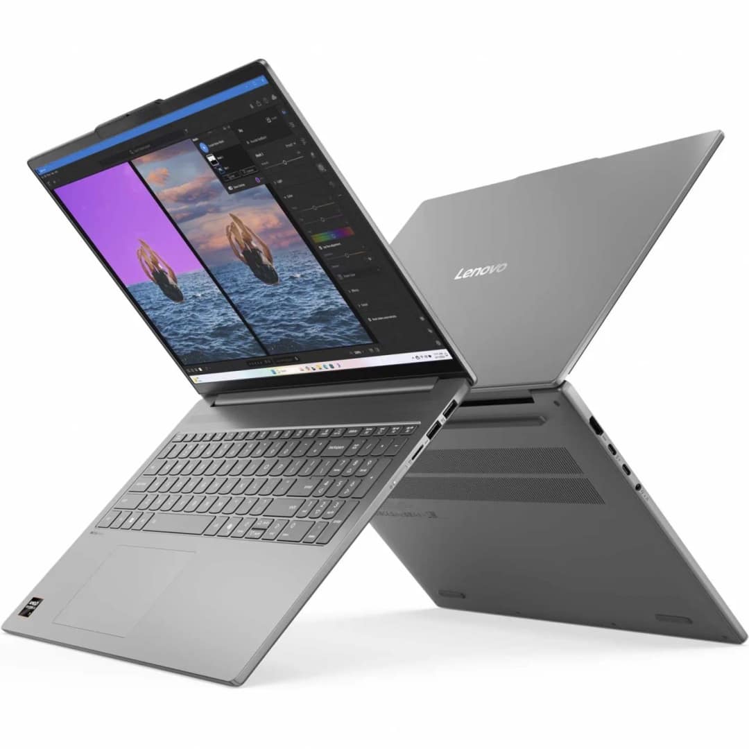 Ноутбук Lenovo IdeaPad Slim 5 16AKP10 16 OLED R7 AI 350 SSD Luna Grey — фото 3