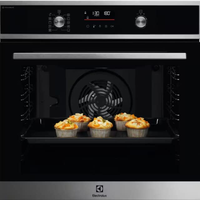 Электрический духовой шкаф Electrolux EOD6P66WX Black Stainless Steel
