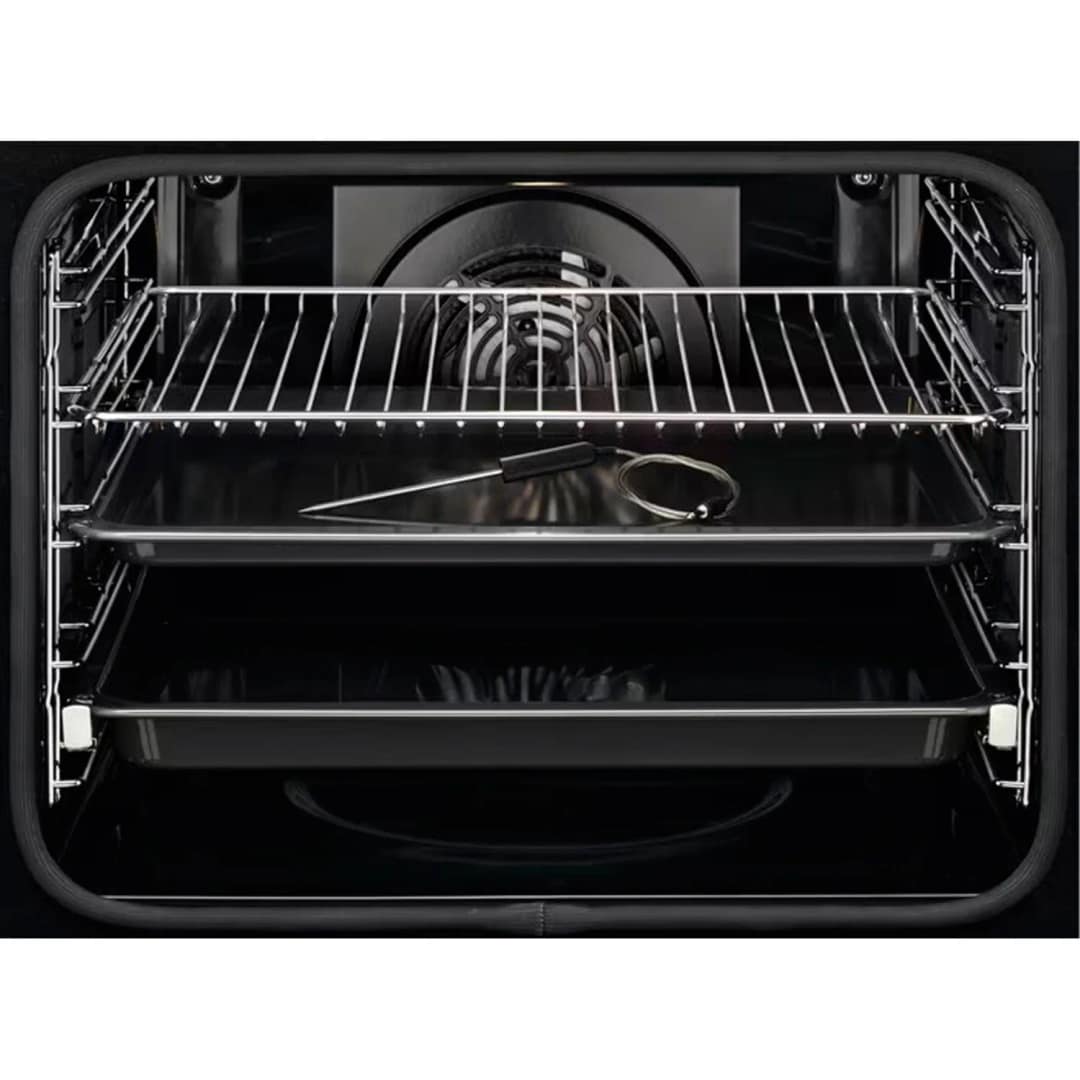 Электрический духовой шкаф Electrolux EOE8P39WX Black Stainless Steel — фото 2
