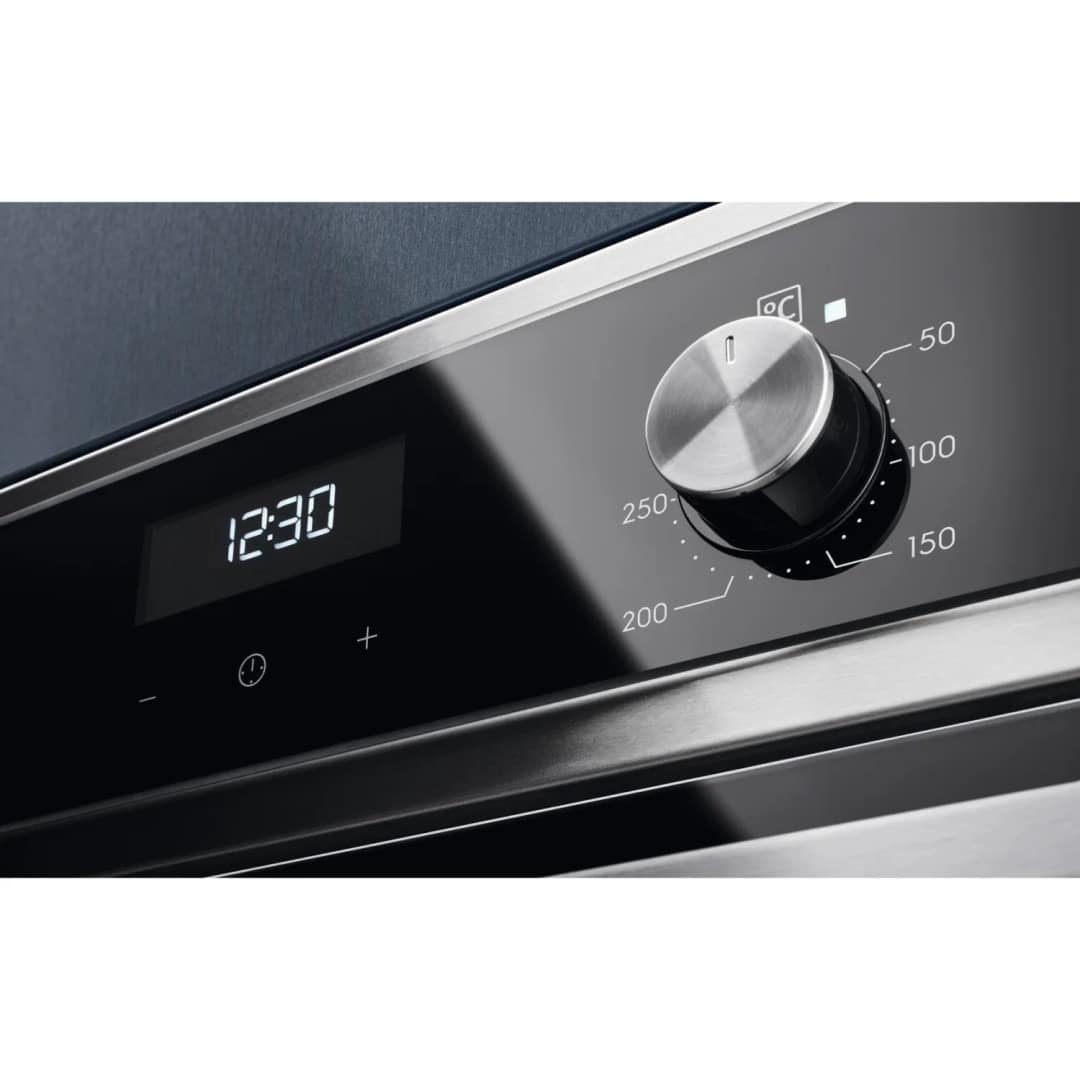 Электрический духовой шкаф Electrolux EOF5H40BX Black Stainless Steel — фото 5