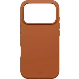 Чехол Uniq Lino Hybrid Silicone Case with MagClick для iPhone 17 Pro Max, Sunset Orange — фото 3