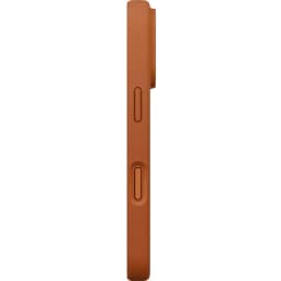 Чехол Uniq Lino Hybrid Silicone Case with MagClick для iPhone 17 Pro Max, Sunset Orange — фото 4