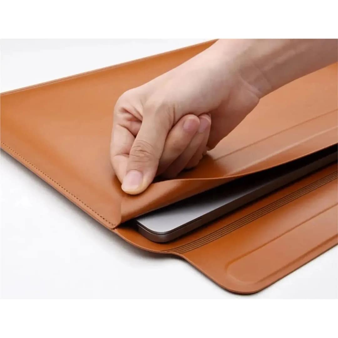 Чехол-конверт WIWU Skin Pro II для Macbook 14, Brown — фото 2