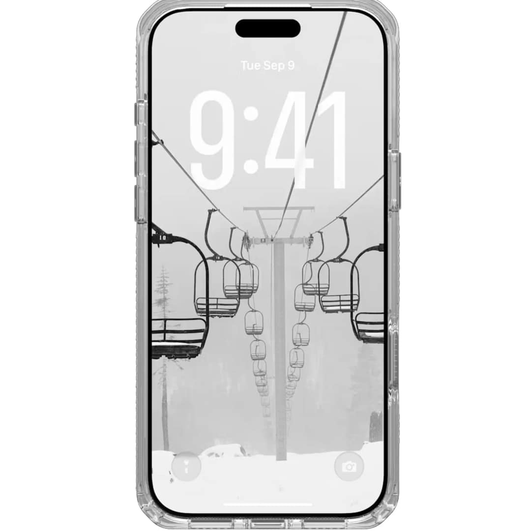 Чехол UAG MagSafe Plyo Case для iPhone 17 Pro Max, Ice/Silver — фото 2