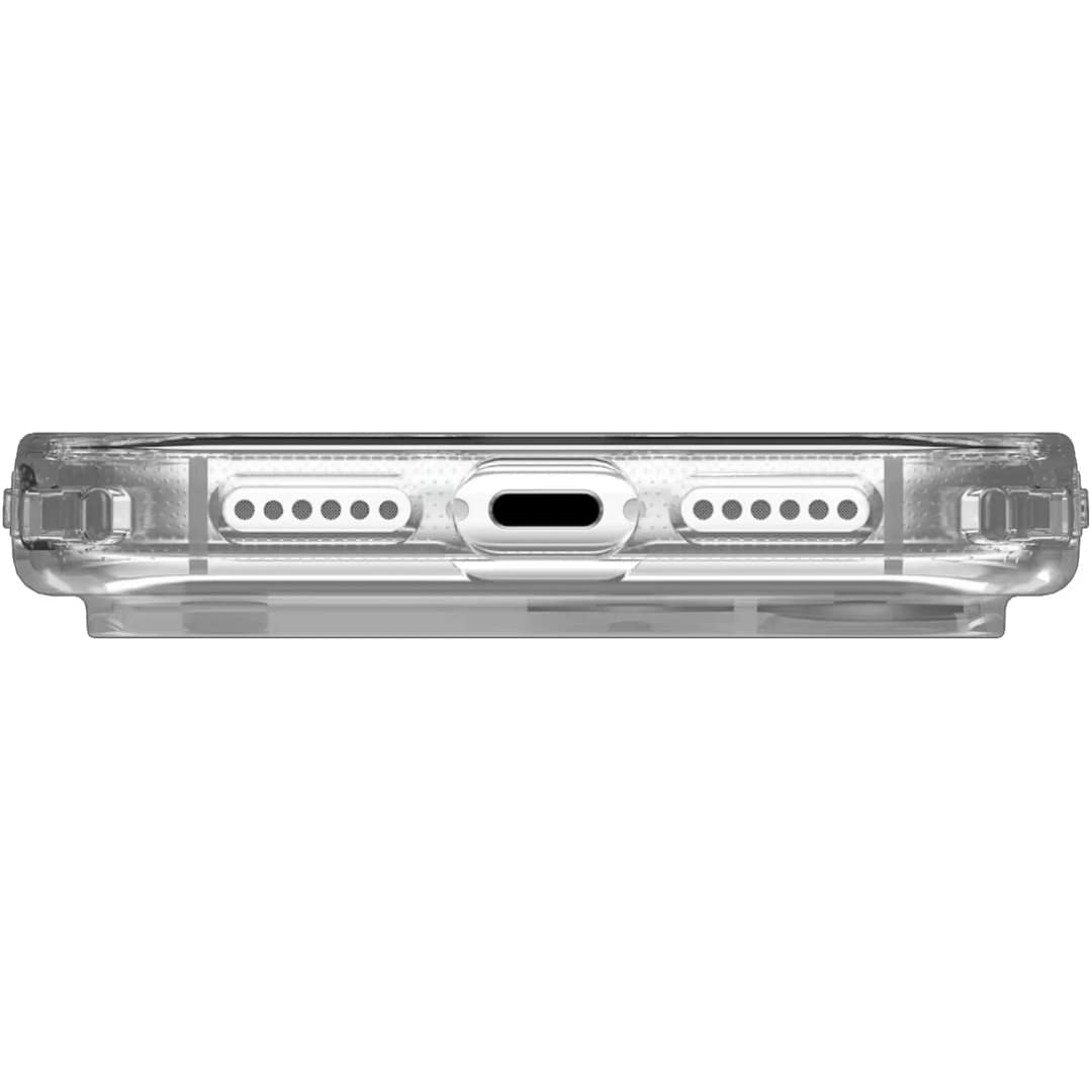 Чехол UAG MagSafe Plyo Case для iPhone 17 Pro Max, Ice/Silver — фото 3