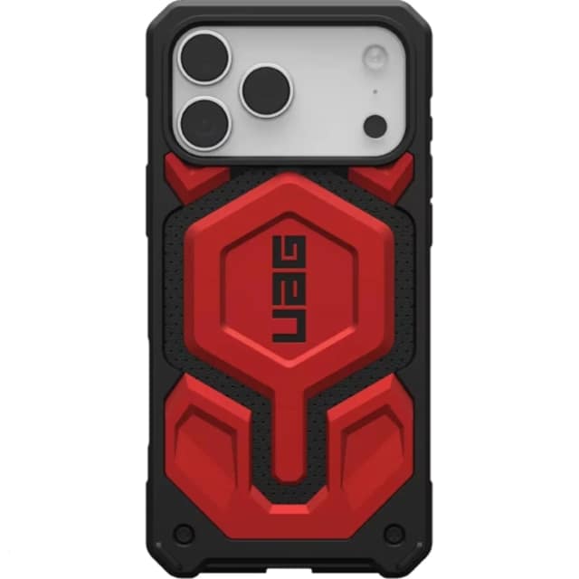 Чехол UAG MagSafe Monarch Pro для iPhone 17 Pro, Crimson